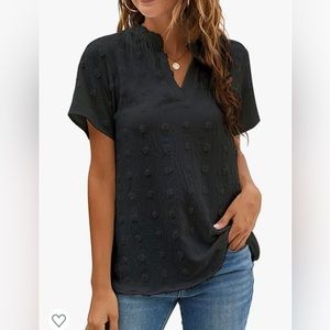 Blooming Jelly Black chiffon shirt